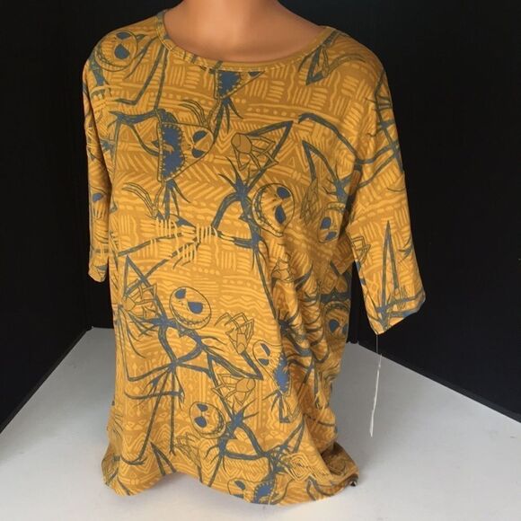 Jack Skellington Lularoe Irma Shirt NWT Size XXS - Picture 9 of 13